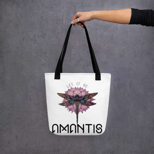 Tote bag Amantis Let it be